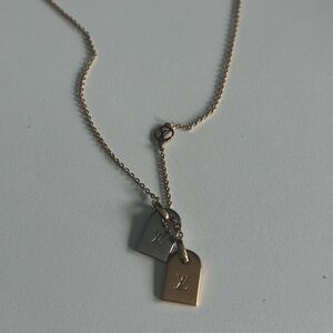 LV Louis Vuitton Nanogram‎ Necklace